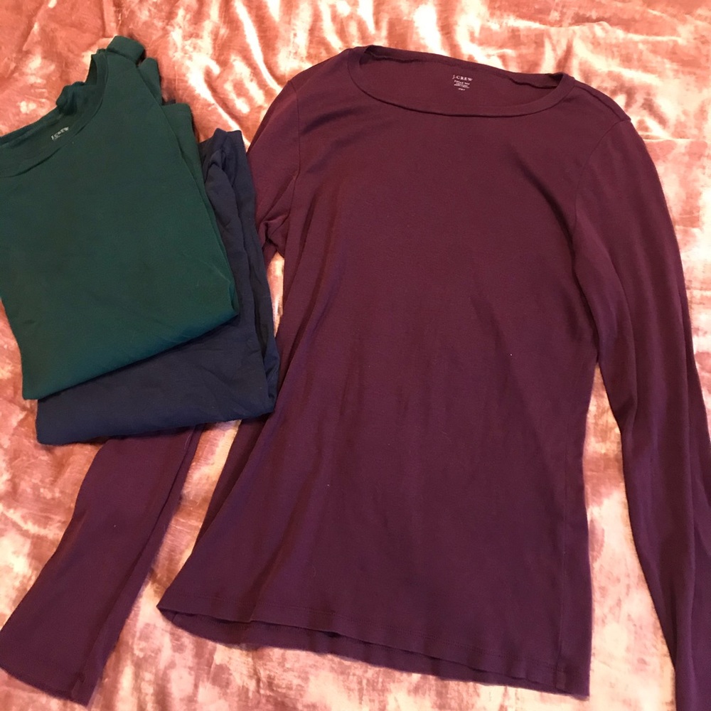 J. Crew long sleeves few (3)